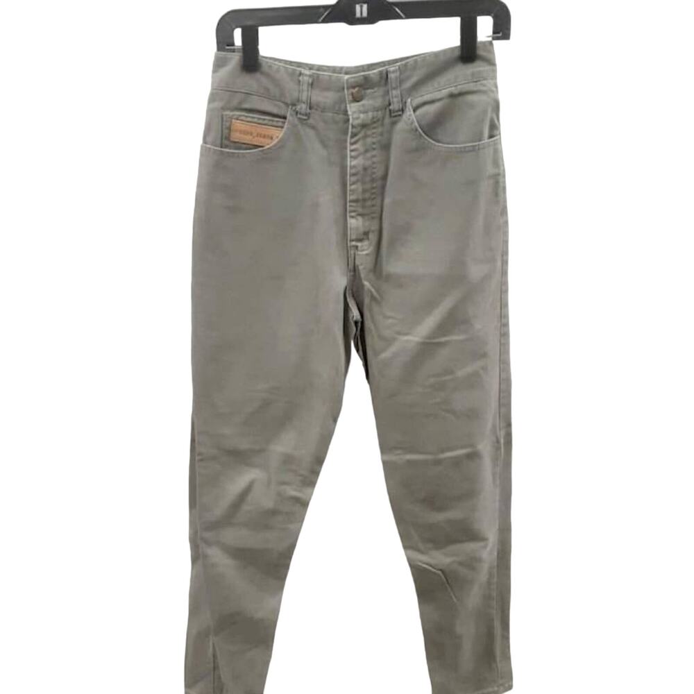 Vintage 90s Georges Marciano For Guess Sage Green DENIM Jeans Women's Sz 30 RARE